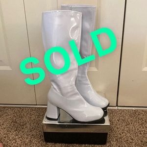 SOLD Ellie Angel Go-Go Baby Boots